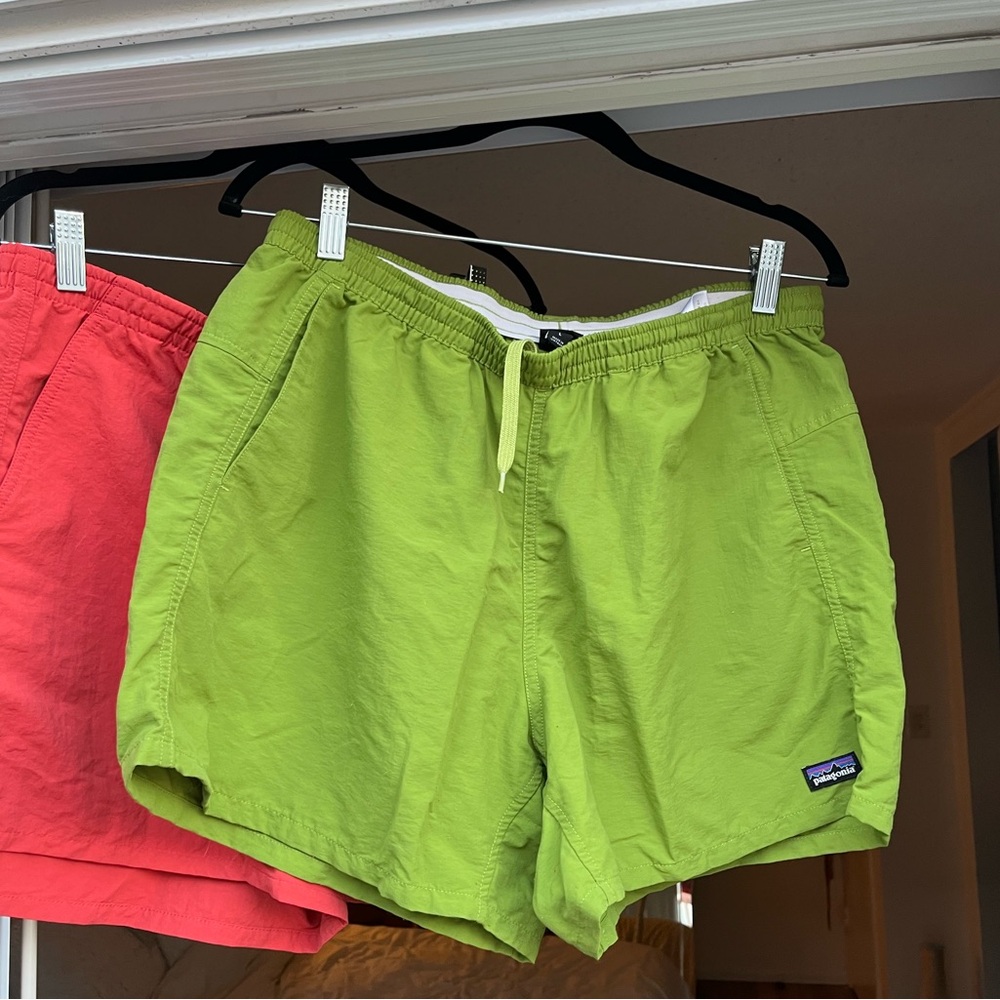 Two pairs of Patagonia baggies